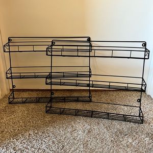 Two Wire Two Tiered Shelves